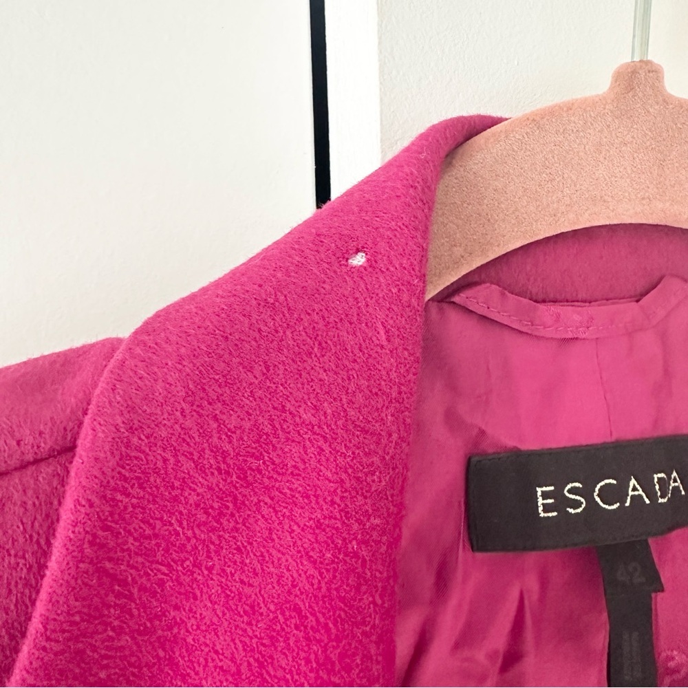 Escada Rabbit Angora Virgin Wool Blazer - Picture 6 of 9